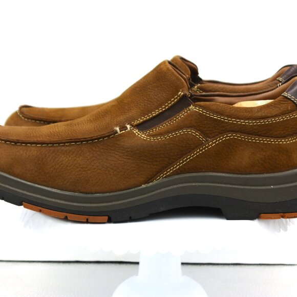 Johnston & Murphy XC4 Brown Leather Loafers - Size 12 - Picture 5 of 16